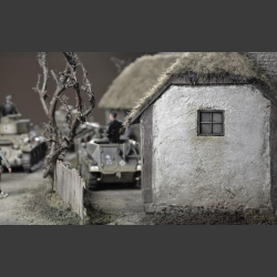 Russian Village - Diorama 