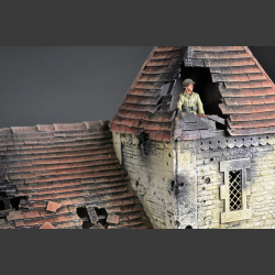 Italian village/church - Diorama 