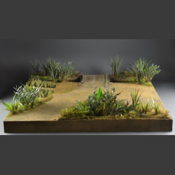 Jungle river and bridge - Diorama 