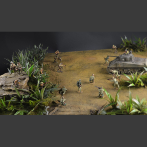 Jungle cliff - Diorama 
