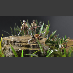 Jungle cliff - Diorama 