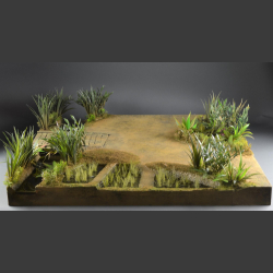 Jungle river and bridge - Diorama 