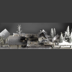 Russian village - Diorama
