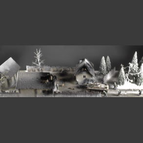 Russian village - Diorama