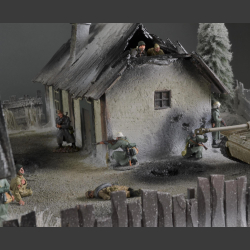 Russian village - Diorama