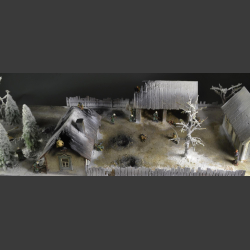 Russian village - Diorama