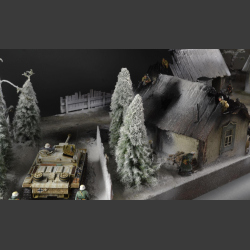 Russian village - Diorama