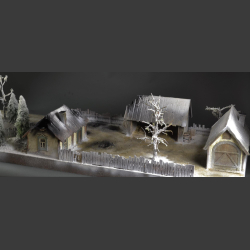 Russian village - Diorama