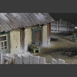 Russian village - Diorama