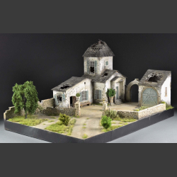 French wine farm - Diorama
