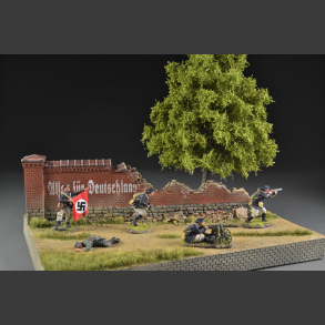 Ruin wall - diorama
