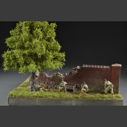 Ruin wall - diorama