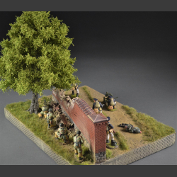 Ruin wall - diorama