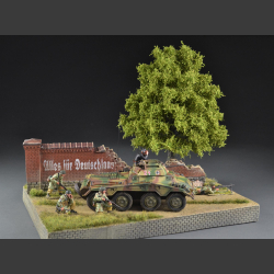 Ruin wall - diorama
