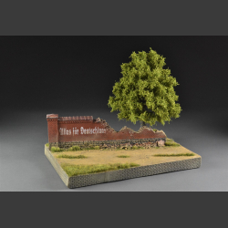 Ruin wall - diorama