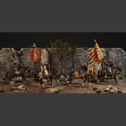 Stone wall and terrain - diorama