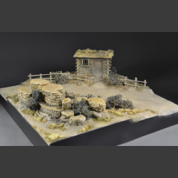 The little house on the prairie - diorama