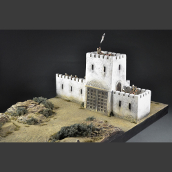 Desert fort - diorama