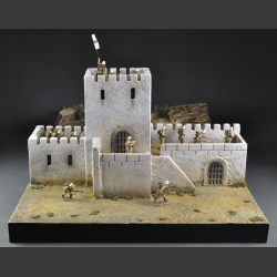 Desert fort - diorama