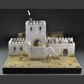 Desert fort - diorama