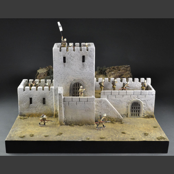 Desert fort - diorama