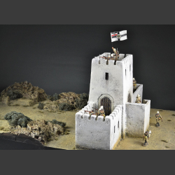 Desert fort - diorama