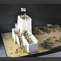 Desert fort - diorama
