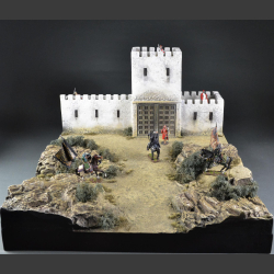 Desert fort - diorama