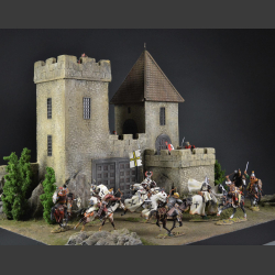 European Castle from the 11th Century ...