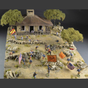 Battle of San Juan Hill - diorama
