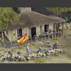 Battle of San Juan Hill - diorama