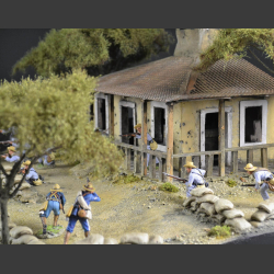Battle of San Juan Hill - diorama