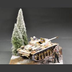 Winter terrain - Mini-diorama