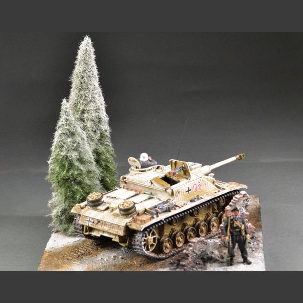 Winter terrain - Mini-diorama
