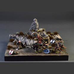 Rocky terrain - Mini-diorama