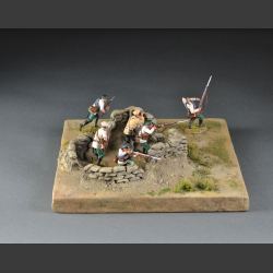 Sandbags fortification - Mini-diorama