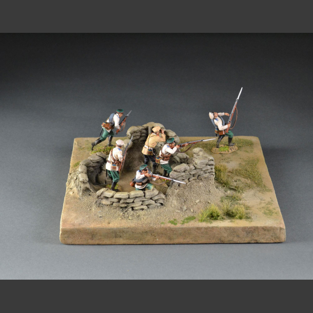 Sandbags fortification - Mini-diorama