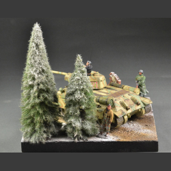 Winter terrain - Mini-diorama