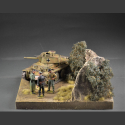 Rocky terrain - Mini-diorama