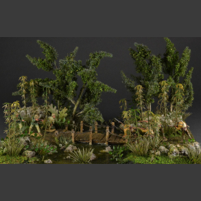 Jungle and Swamp - Diorama