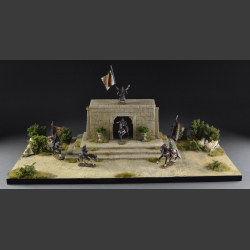 Desert Temple - diorama