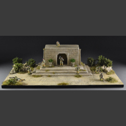 Desert Temple - diorama