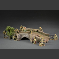 Southern European Stone Bridge with a tree