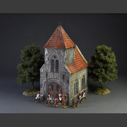 French village church