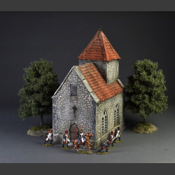 French village church