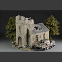 French / Belgian village church