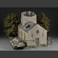 French / Belgian village church