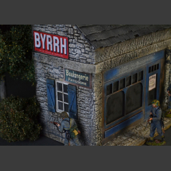French "Boulangerie" bakery shop