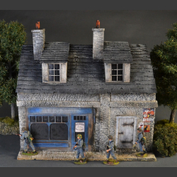 French "Boulangerie" bakery shop