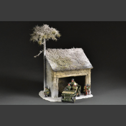 Barn / shelter in winter version